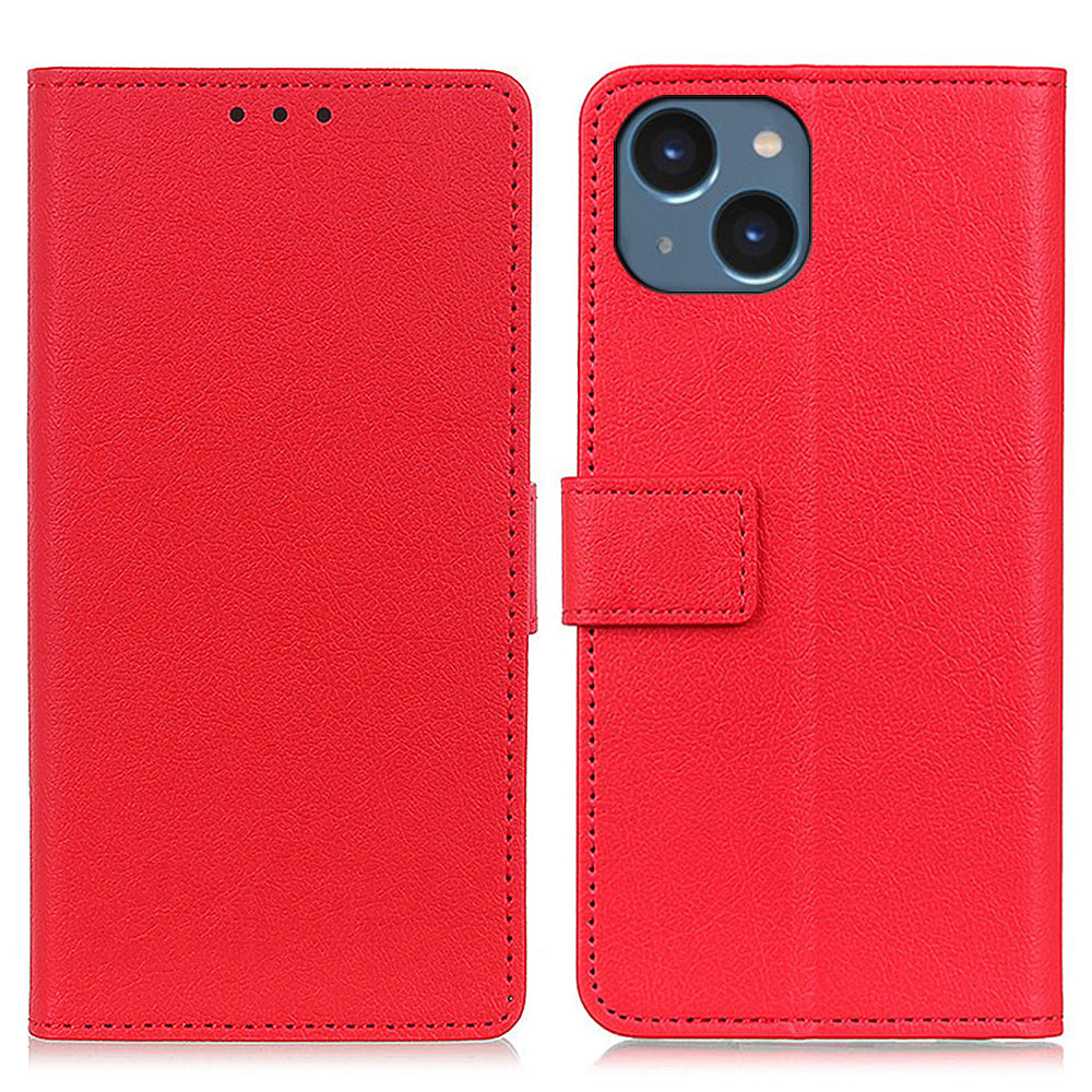 For iPhone 15 Plus Shockproof Wallet Phone Case PU Leather TPU Inner Shell Stand Flip Cover For iPhone 15 Plus Shockproof Wallet Phone Case PU Leather TPU Inner Shell Stand Flip Cover